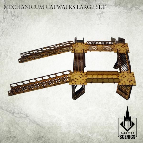 TABLETOP SCENICS Mechanicum Catwalks - Large Set