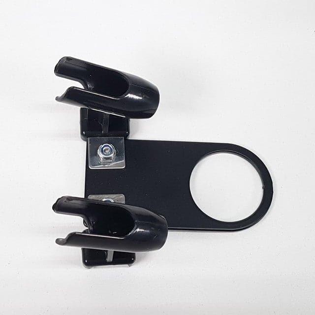 HSENG Twin Airbrush Holder - Regulator Mounted