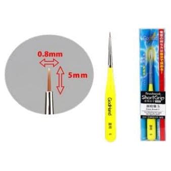 GODHAND Brushwork ShortGrip Sharp Point Brush S