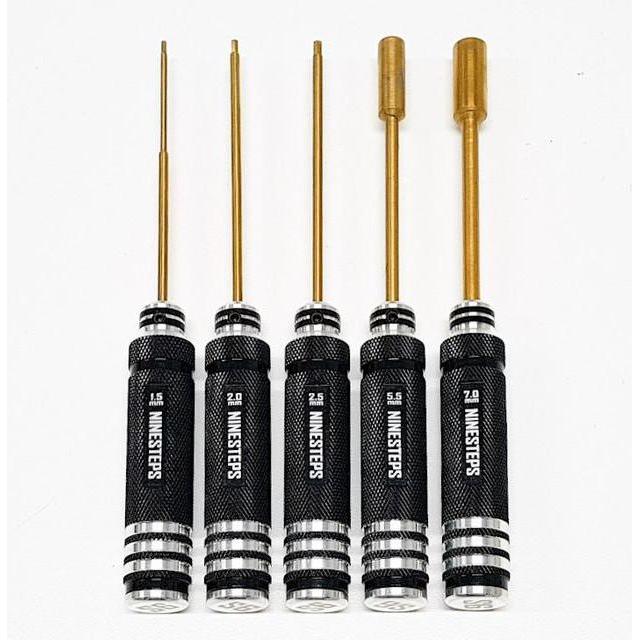 NINESTEPS Essential RC Tool 5 Piece Tool Set