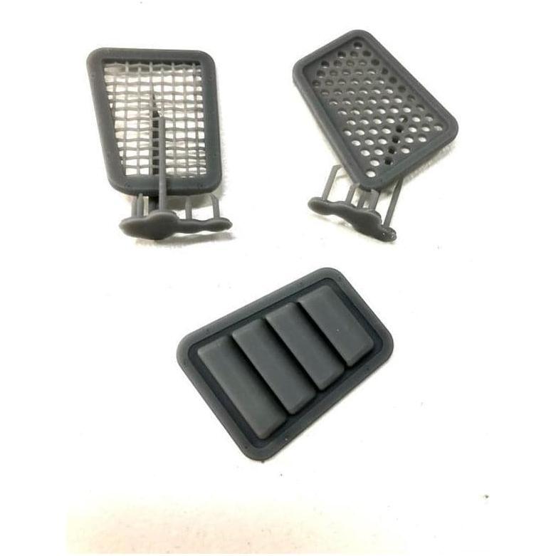 HWS 1/10 Bonnet Air Intakes for Traxxas TRX4 Land Rover Def