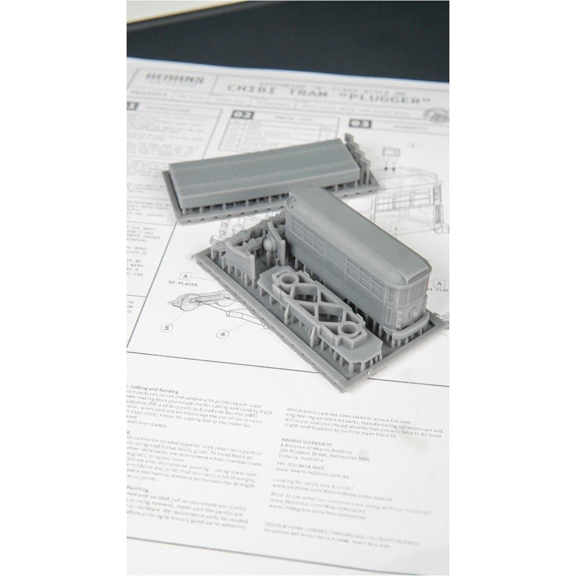 HWS Comical W Class Melbourne Tram Model Kit