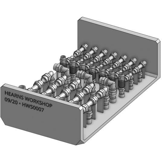 HWS Hydraulic Hose Mixed Connectors V1.0 (Non-Scale)
