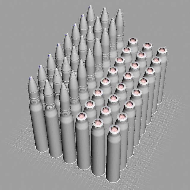 HWS 1/56 German 75mm KwK 42 Shell Set