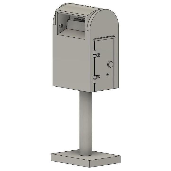 HWS Australia Post Boxes HO 1/87 scale on Stand (without base) (3)