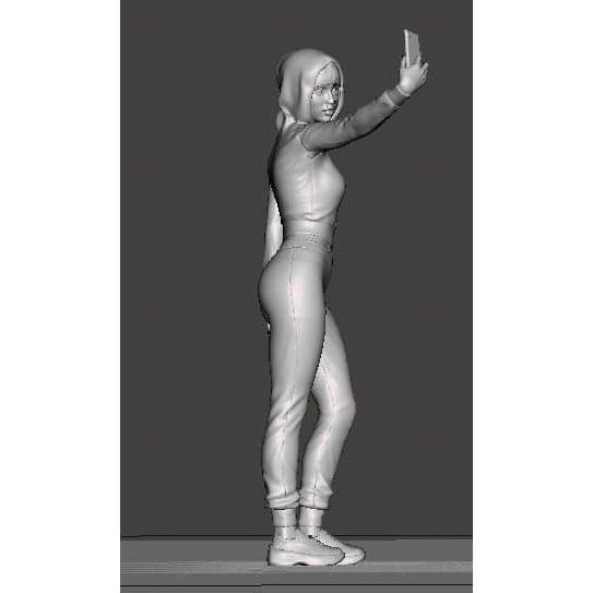 HWS 1/32 'Selfie Girl' Resin Figure