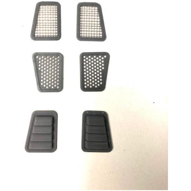 HWS 1/10 Bonnet Air Intakes for Traxxas TRX4 Land Rover Def
