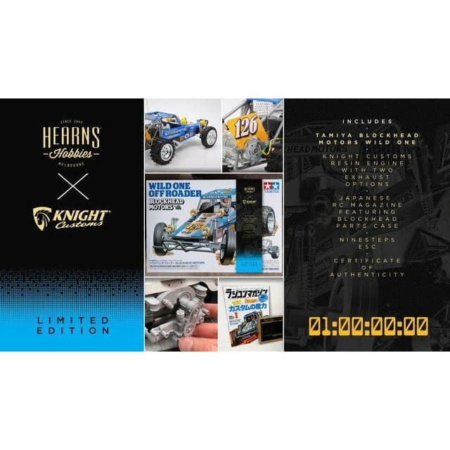 HEARNS X KNIGHT CUSTOMS TAMIYA 1/10 Wild One Off-roader Blockhead Motors