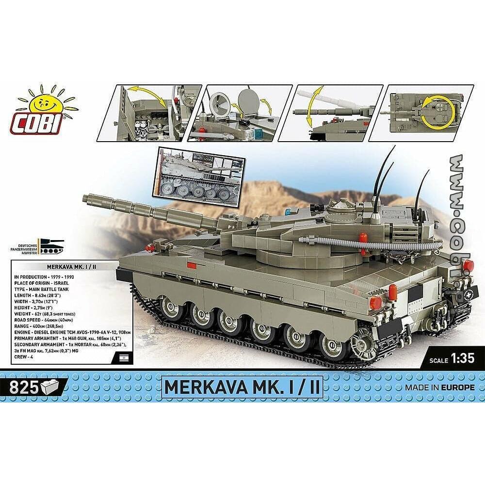 COBI Armed Forces - Merkava MkI/II 825 pcs