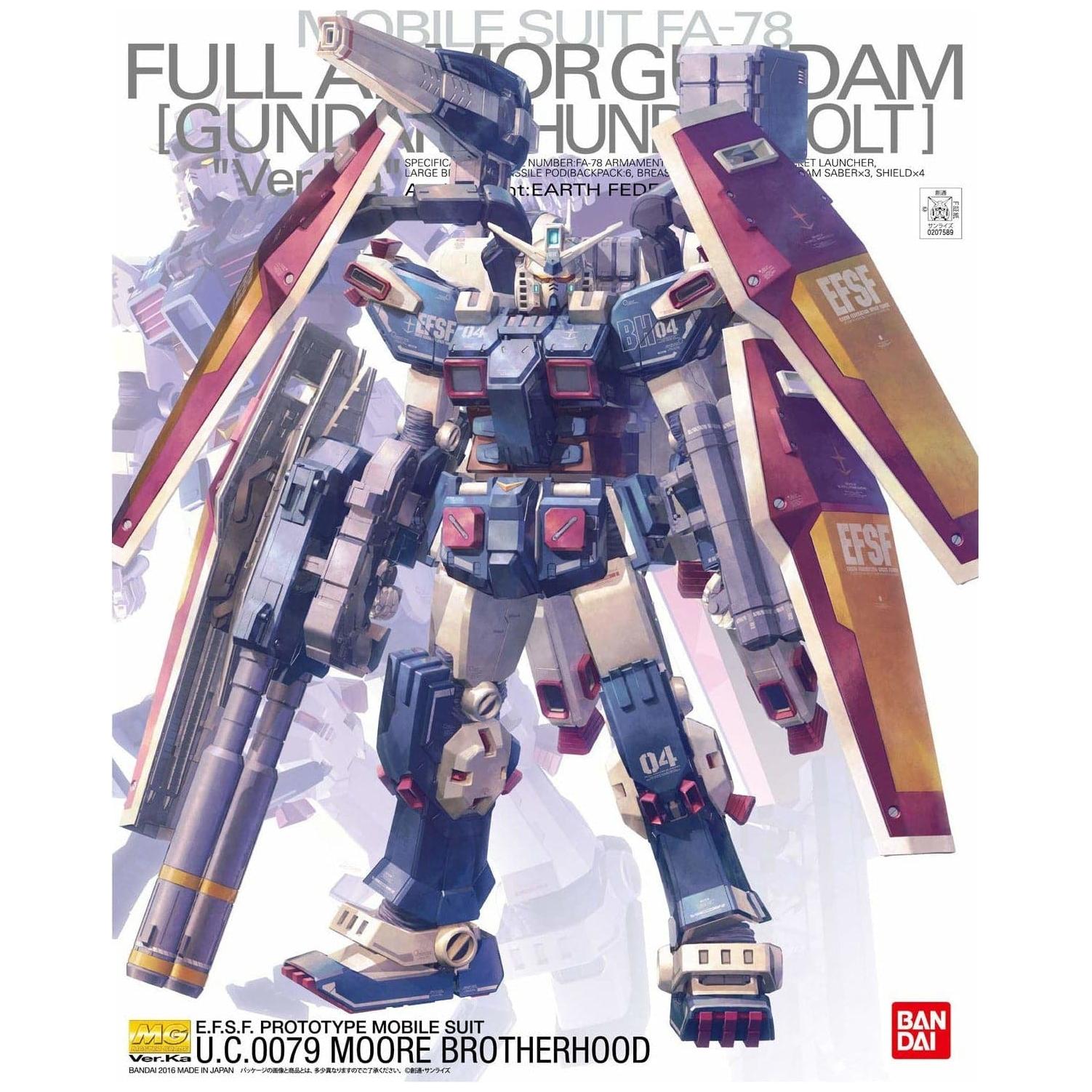 BANDAI 1/100 MG Full Armor Gundam Ver.Ka (Gundam Thunderbolt)