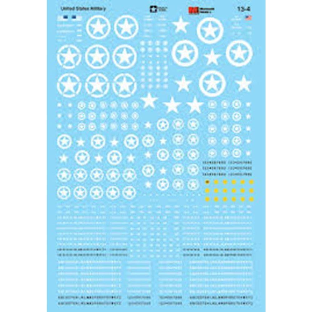 MICRO SCALE Armor Decals - United States Armor Codes and In