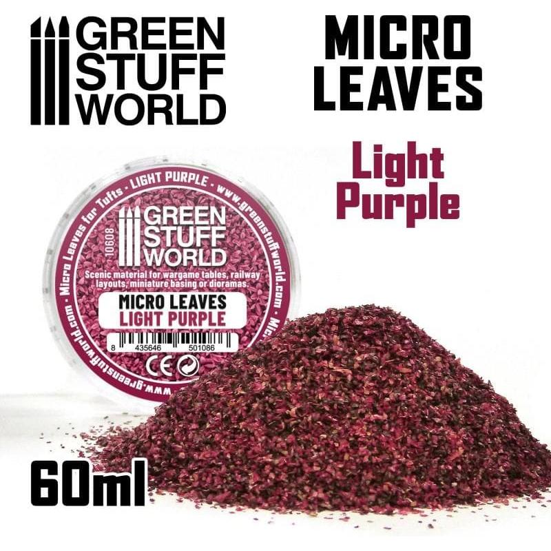 GREEN STUFF WORLD Micro Leaves - Light Purple Mix