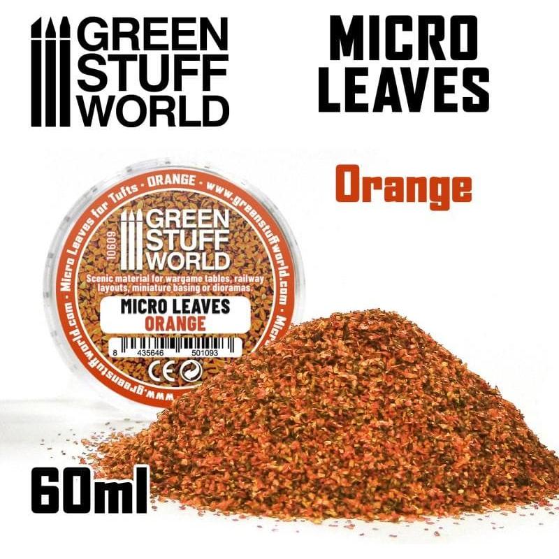 GREEN STUFF WORLD Micro Leaves - Orange Mix