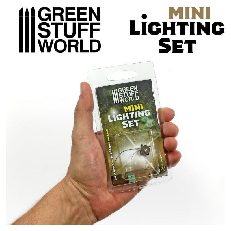 GREEN STUFF WORLD Mini Lighting Set With Switch and CR927 Battery