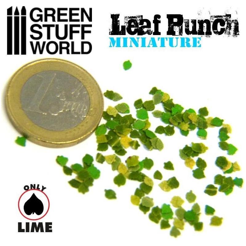 GREEN STUFF WORLD Miniature Leaf Punch - Light Blue