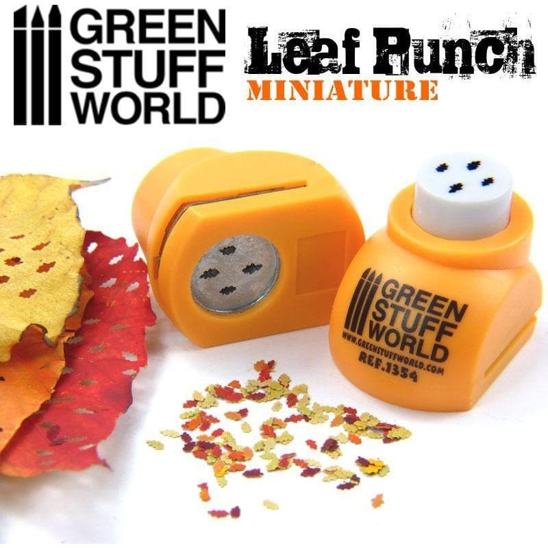 GREEN STUFF WORLD Miniature Leaf Punch - Orange