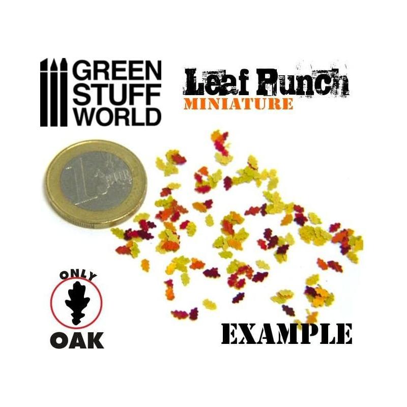 GREEN STUFF WORLD Miniature Leaf Punch - Orange