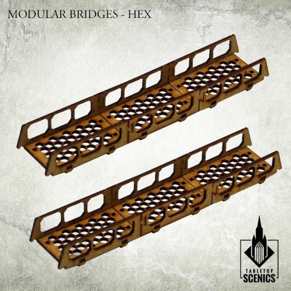 TABLETOP SCENICS Modular Bridges: Hex