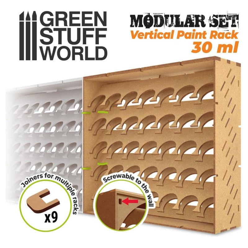 GREEN STUFF WORLD Modular Paint Rack - Vertical 30ml