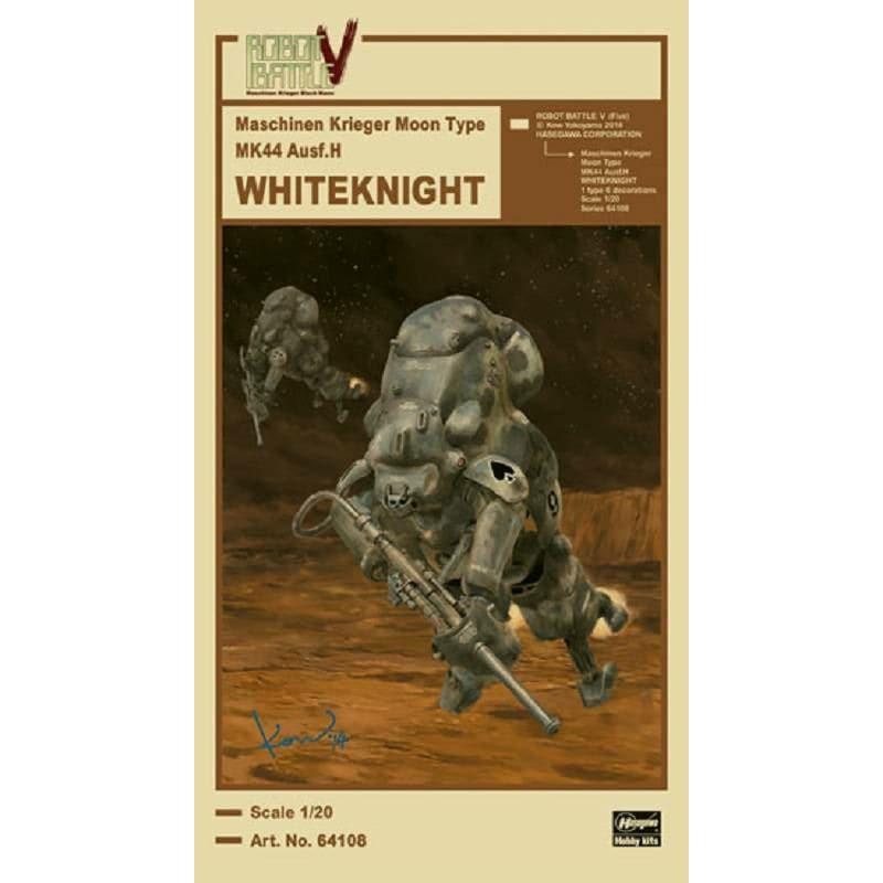 HASEGAWA 1/20 Robot Battle V MK44 Whiteknight