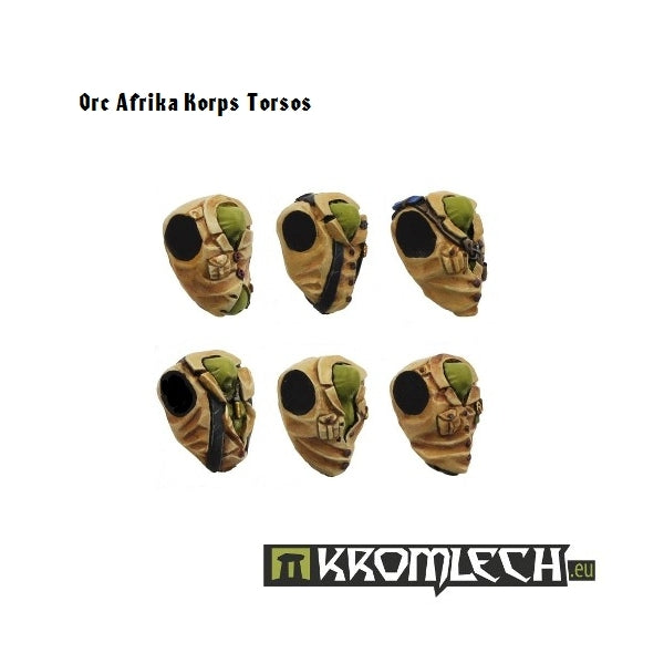 KROMLECH Orc "Afrika Korps” Torsos (6)