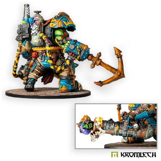 KROMLECH Orc Corsair Warlord Deffkrooza