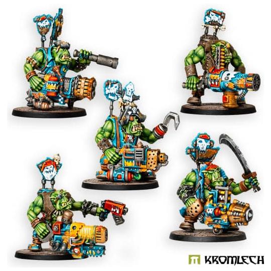 KROMLECH Orc Corsairs Kaptins Team