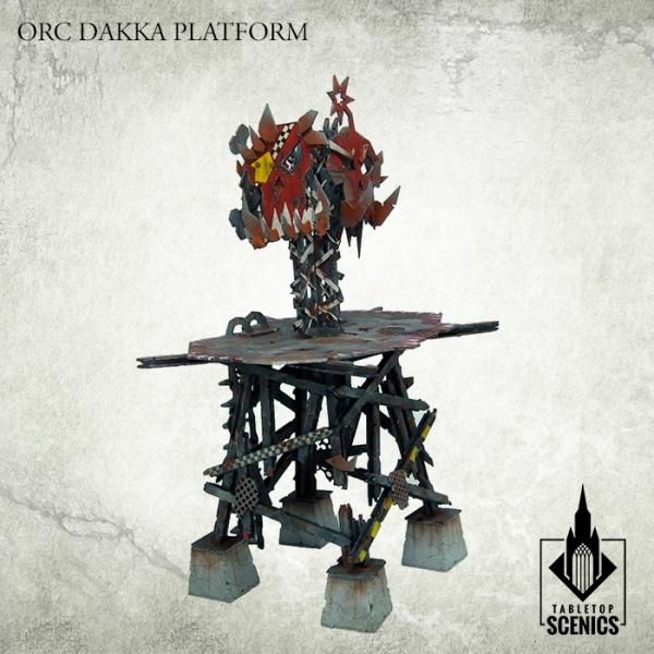 TABLETOP SCENICS Orc Dakka Platform