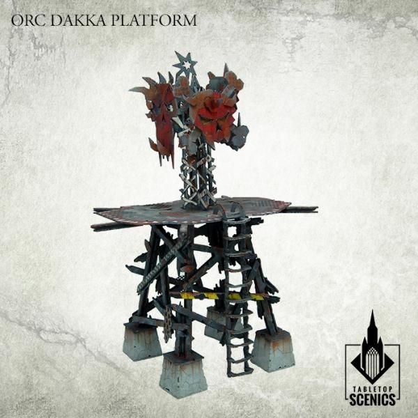 TABLETOP SCENICS Orc Dakka Platform