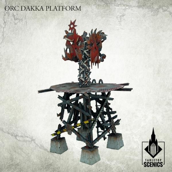 TABLETOP SCENICS Orc Dakka Platform