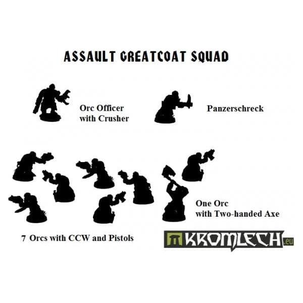 KROMLECH Orc Assault Greatcoat Squad (10)