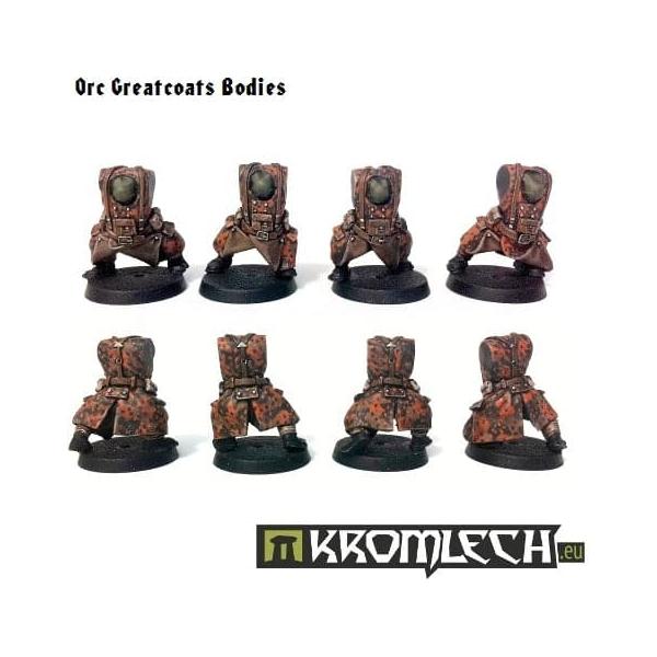 KROMLECH Orc Greatcoats Bodies (5)