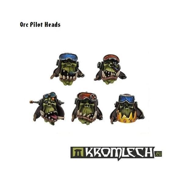 KROMLECH Orc Pilot Heads (10)