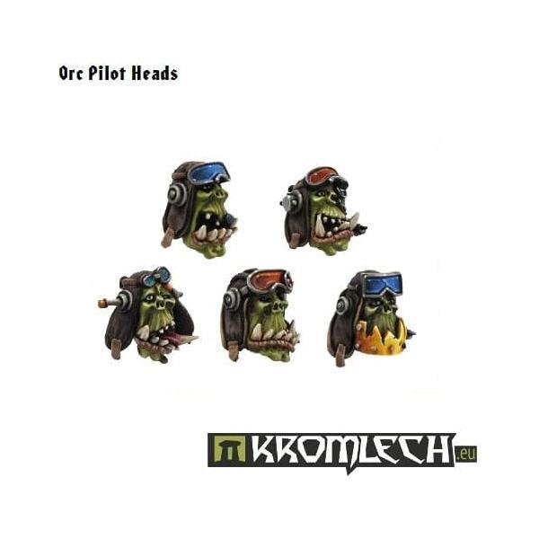 KROMLECH Orc Pilot Heads (10)