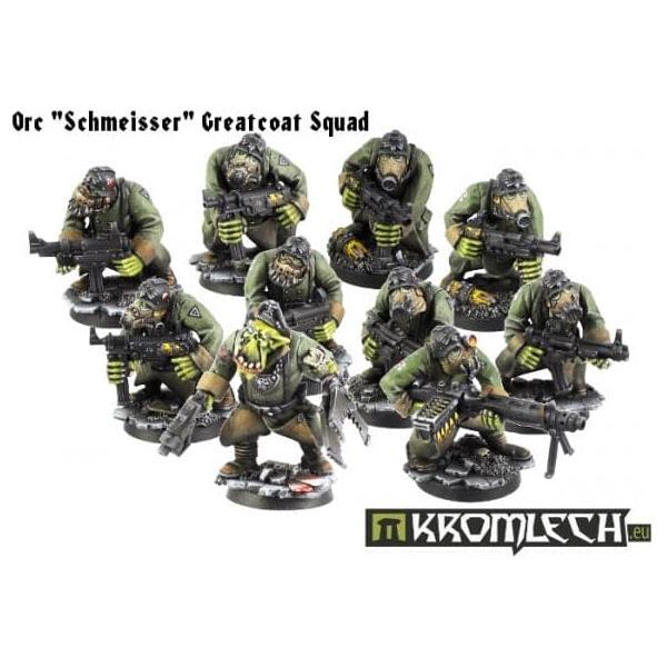 KROMLECH Orc "Schmeisser Greatcoats Squad (10)