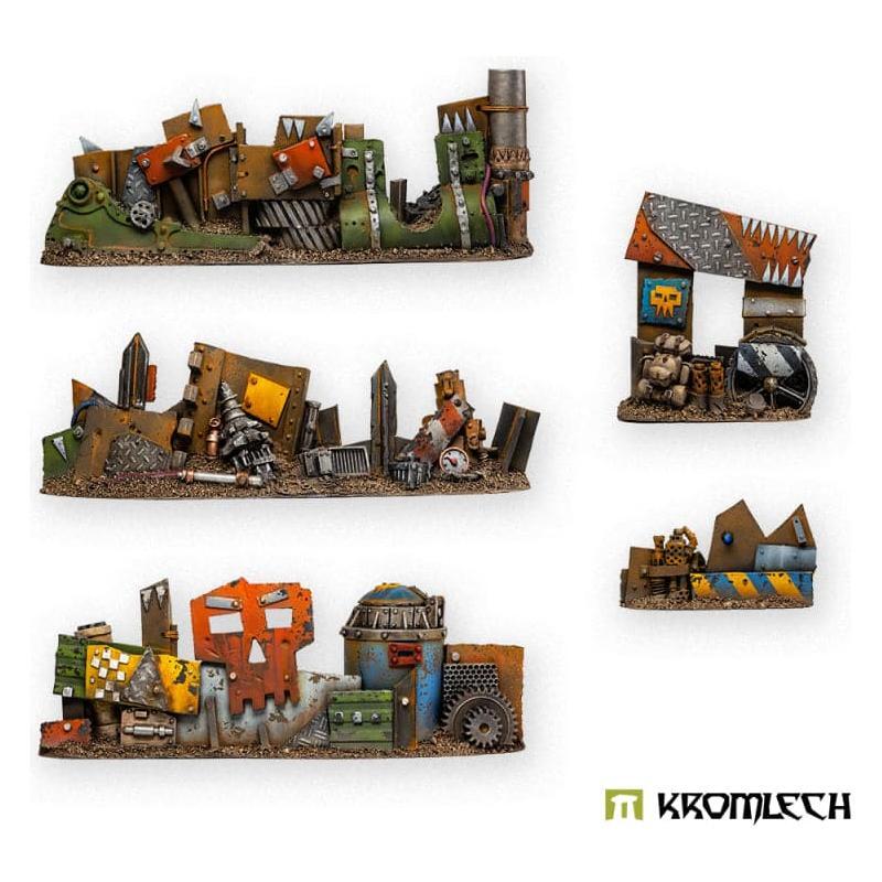 KROMLECH Orc Scrap Barricades (5)