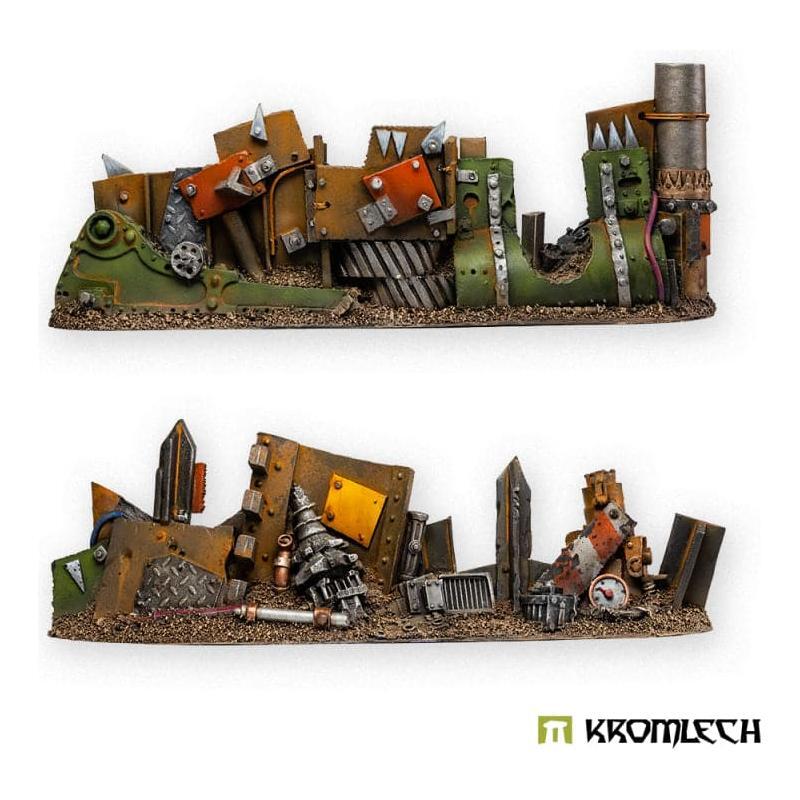 KROMLECH Orc Scrap Barricades (5)