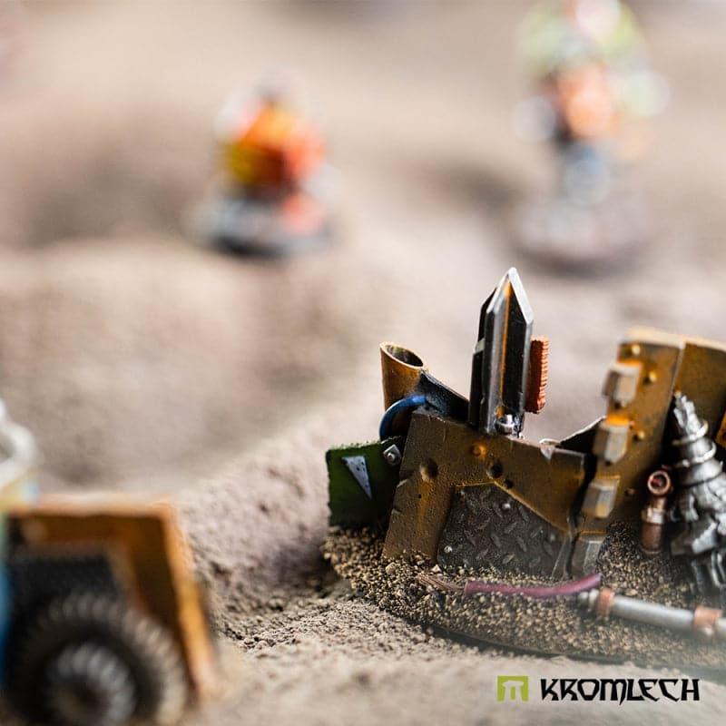 KROMLECH Orc Scrap Barricades (5)