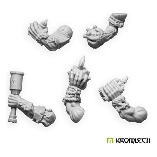 KROMLECH Orc Storm Riderz Arms with Explosives