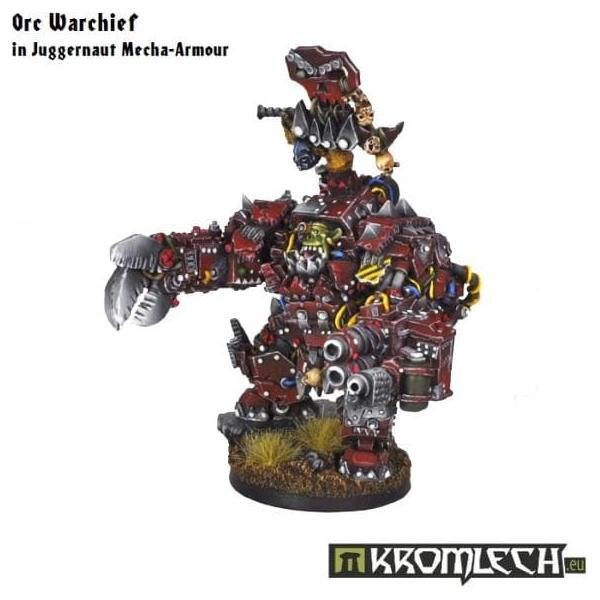 KROMLECH Orc Warchief in Juggernaut Mecha-Armour (1)