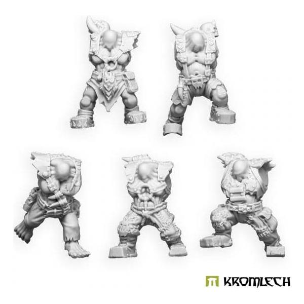 KROMLECH Orc Wild Tribez Bodies (5)