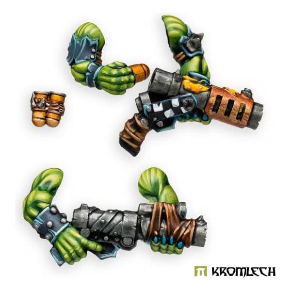 KROMLECH Orc Wild Tribez Grenade Launchers (2)