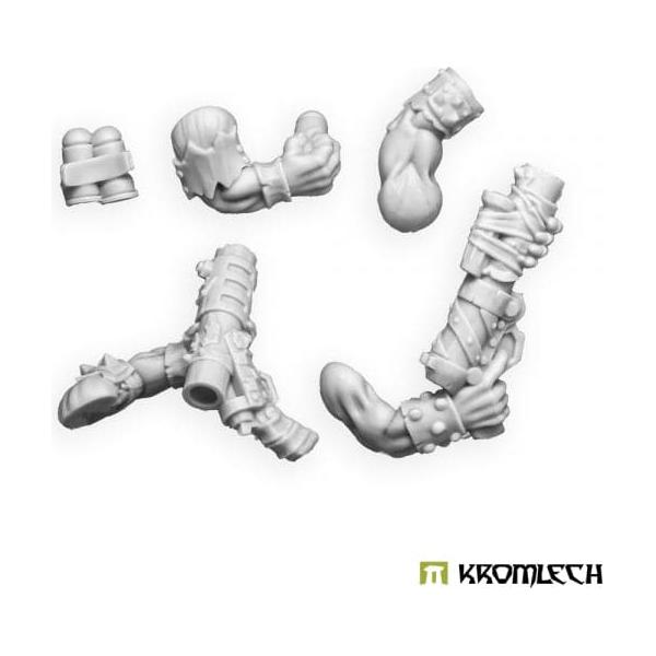 KROMLECH Orc Wild Tribez Grenade Launchers (2)