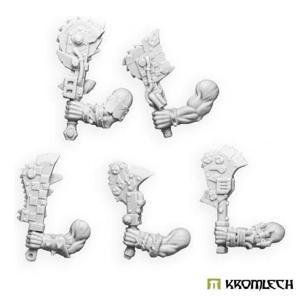 KROMLECH Orc Wild Tribez Melee Weapons (5)
