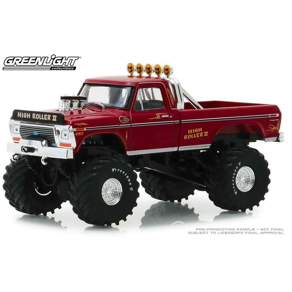 GREENLIGHT 1/43 1974 Ford F-250 High Roller (1979) Monster Truck