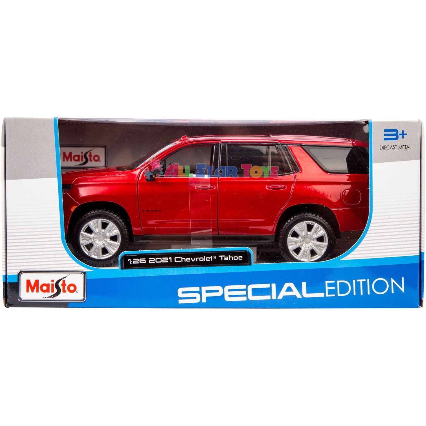 MAISTO 1/26 2021 Chevrolet Tahoe Red