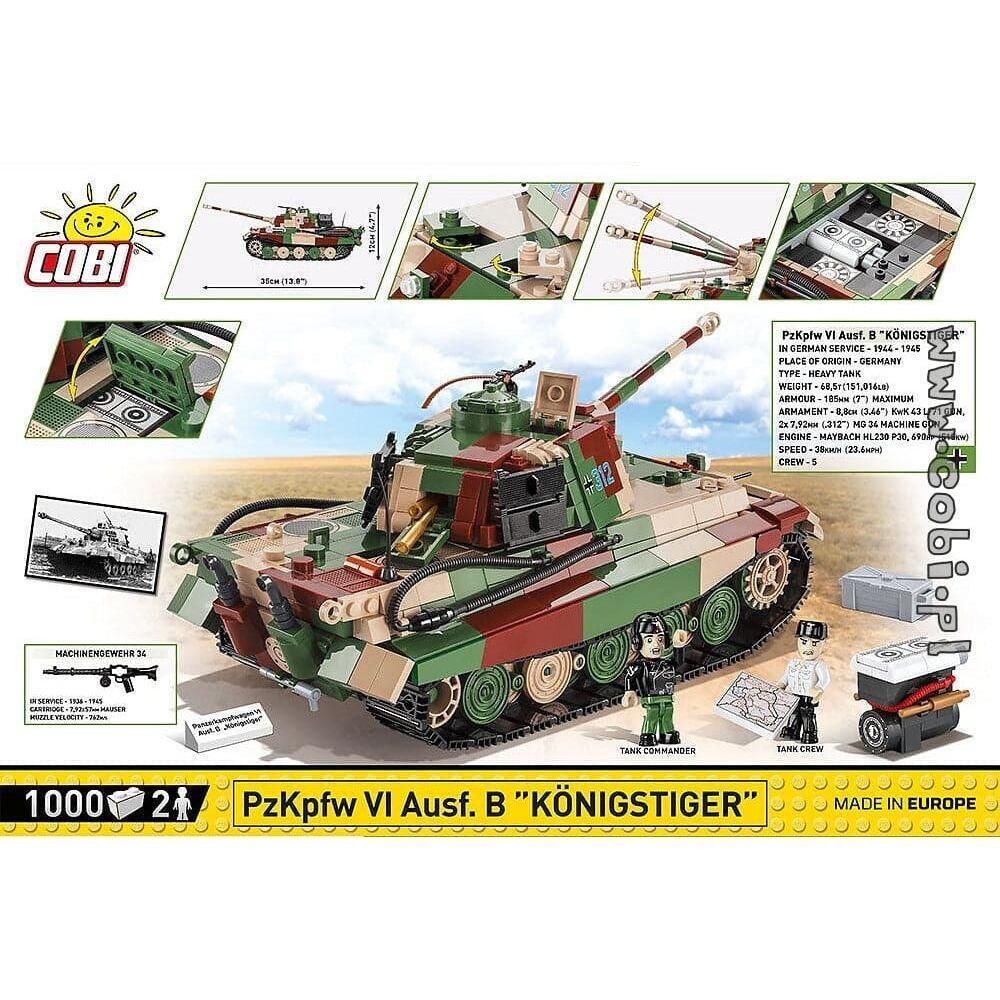 COBI World War II - Panzerkampfwagen VI Ausf. B "Knigstige