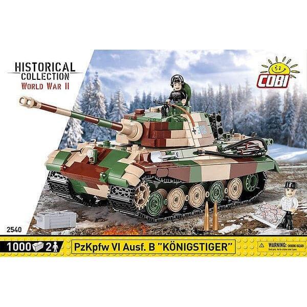COBI, Panzerkampfwagen VI Tiger Ausf. E, exclusieve editie, model Duitse stormtank uit de Tweede Wereldoorlog, schaal 1:12, 8000 stukjes COBI, Panzerkampfwagen VI Tiger Ausf. E, exclusieve editie, model Duitse stormtank uit de Tweede Wereldoorlog, schaal 1:12, 8000 stukjes
