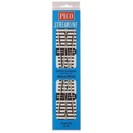 PECO OO/HO Streamline Crossing Single Slip Code 100 (SL80)