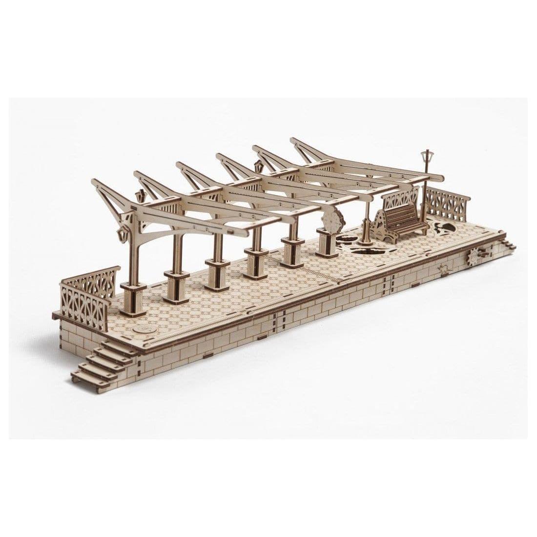 UGEARS Railway Platform